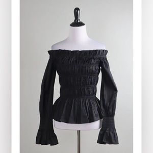 House of Harlow Black off the shoulder Top